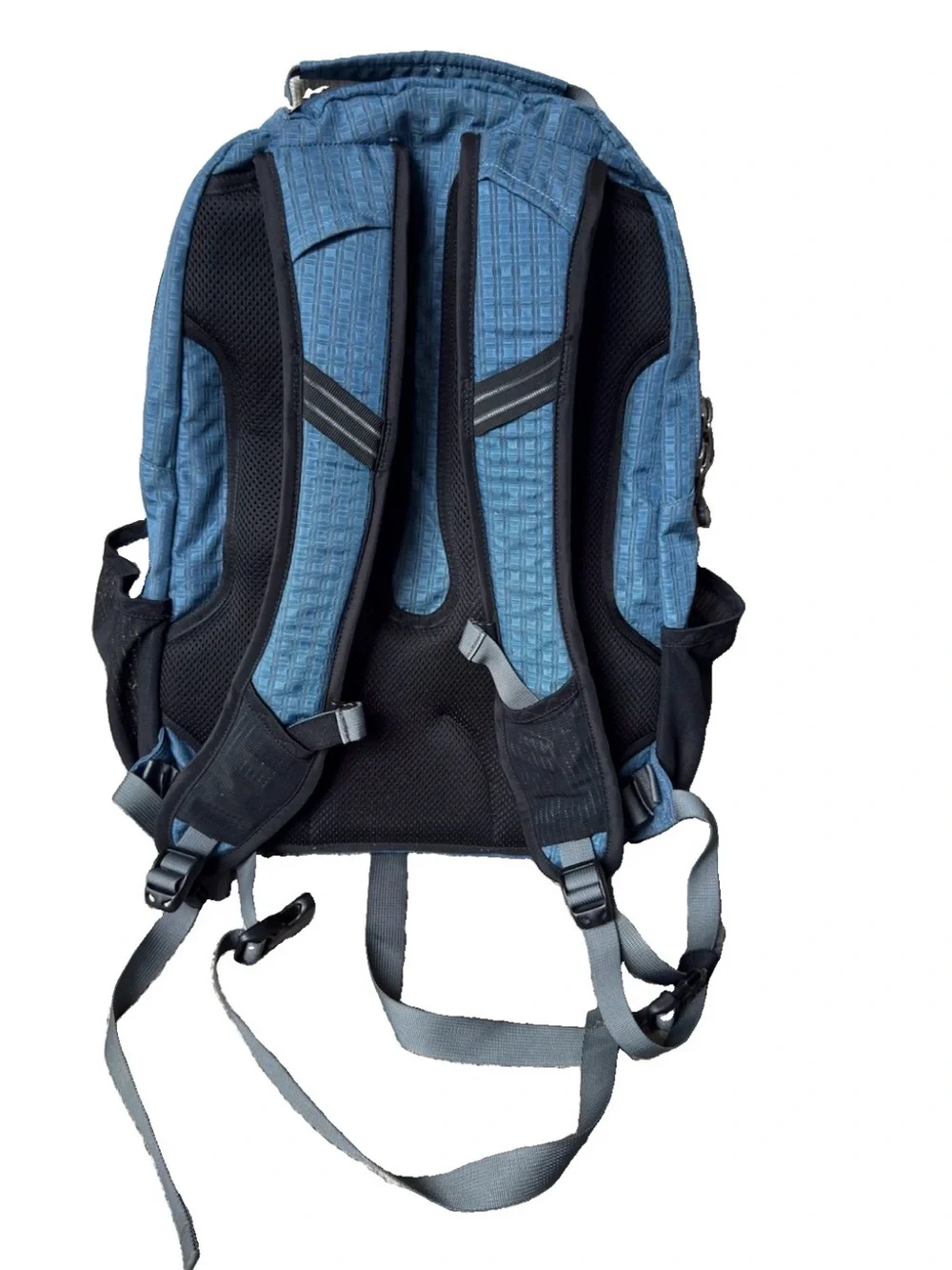 Vintage Y2K Patagonia Lightwire Backpack Blue Grid Daypack Techwear Laptop Bag